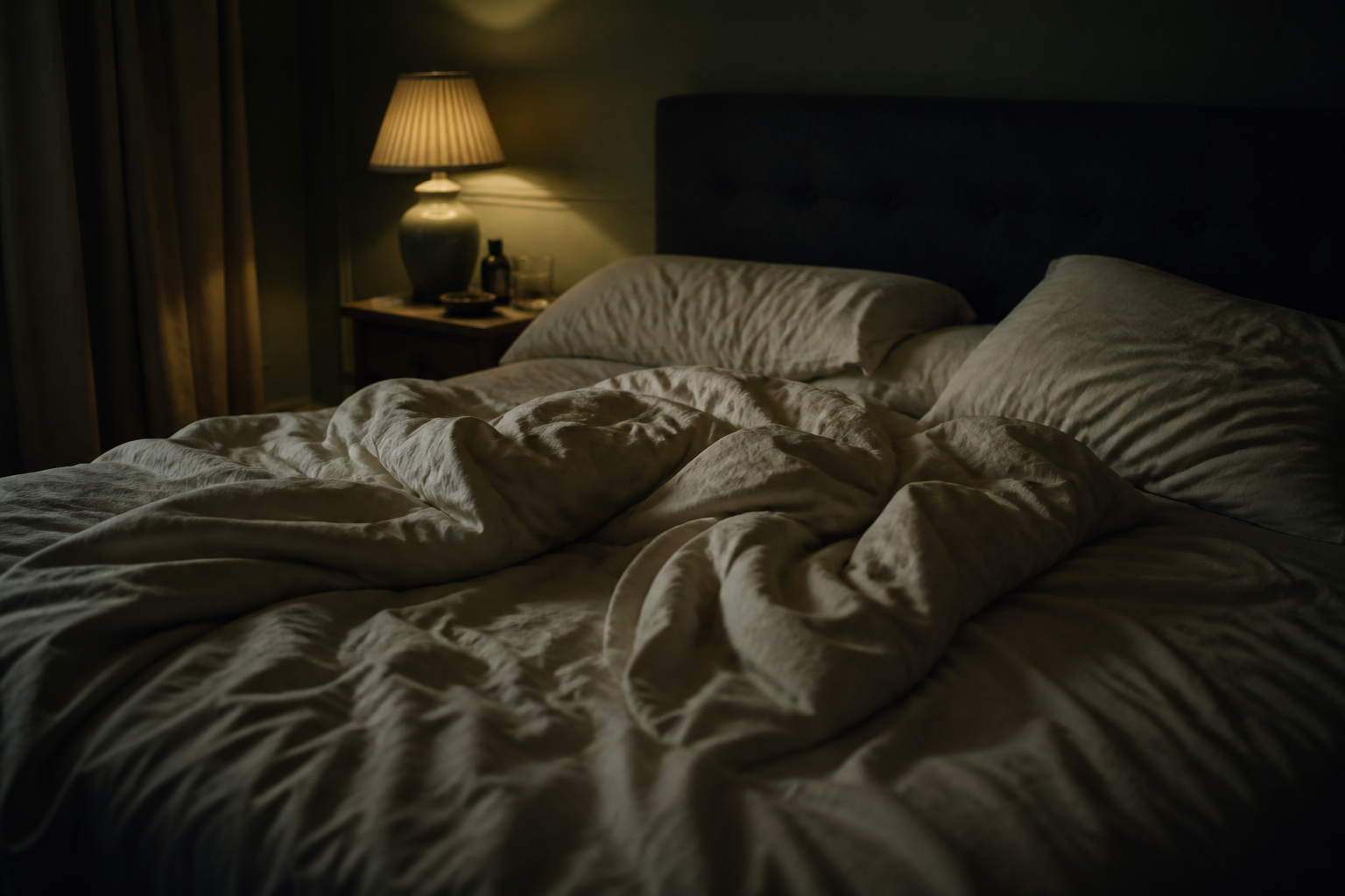 Restless, disrupted sleep on an unsupportive mattress
